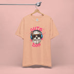 Cute Dog Tee — Headphones Puppy Graphic T-Shirt