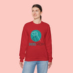 Dog Mom Crewneck Sweatshirt – Proud To Be Dog Mom Graphic Pullover