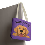 Dog Mom Tote Bag — Cute Golden Retriever Paw Print All-Over-Print Tote