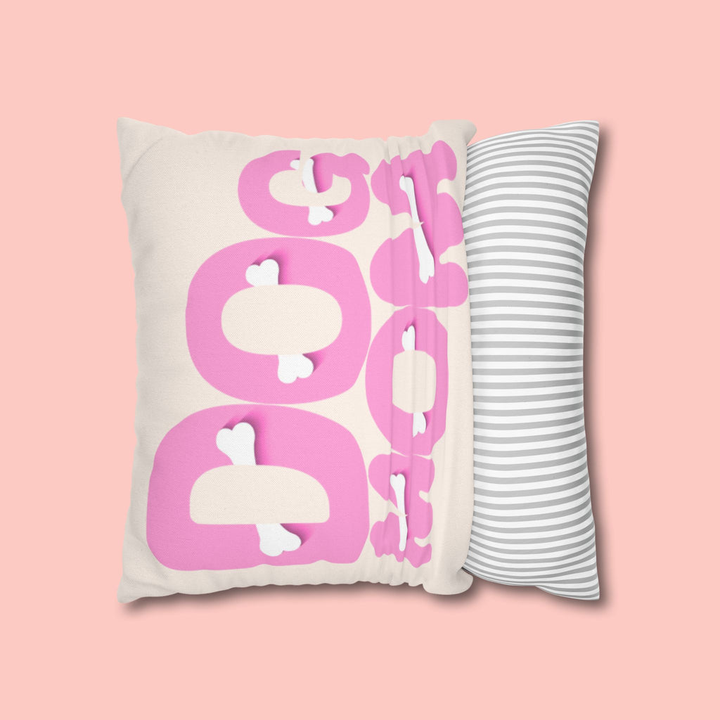 Spun Polyester Square Pillowcase