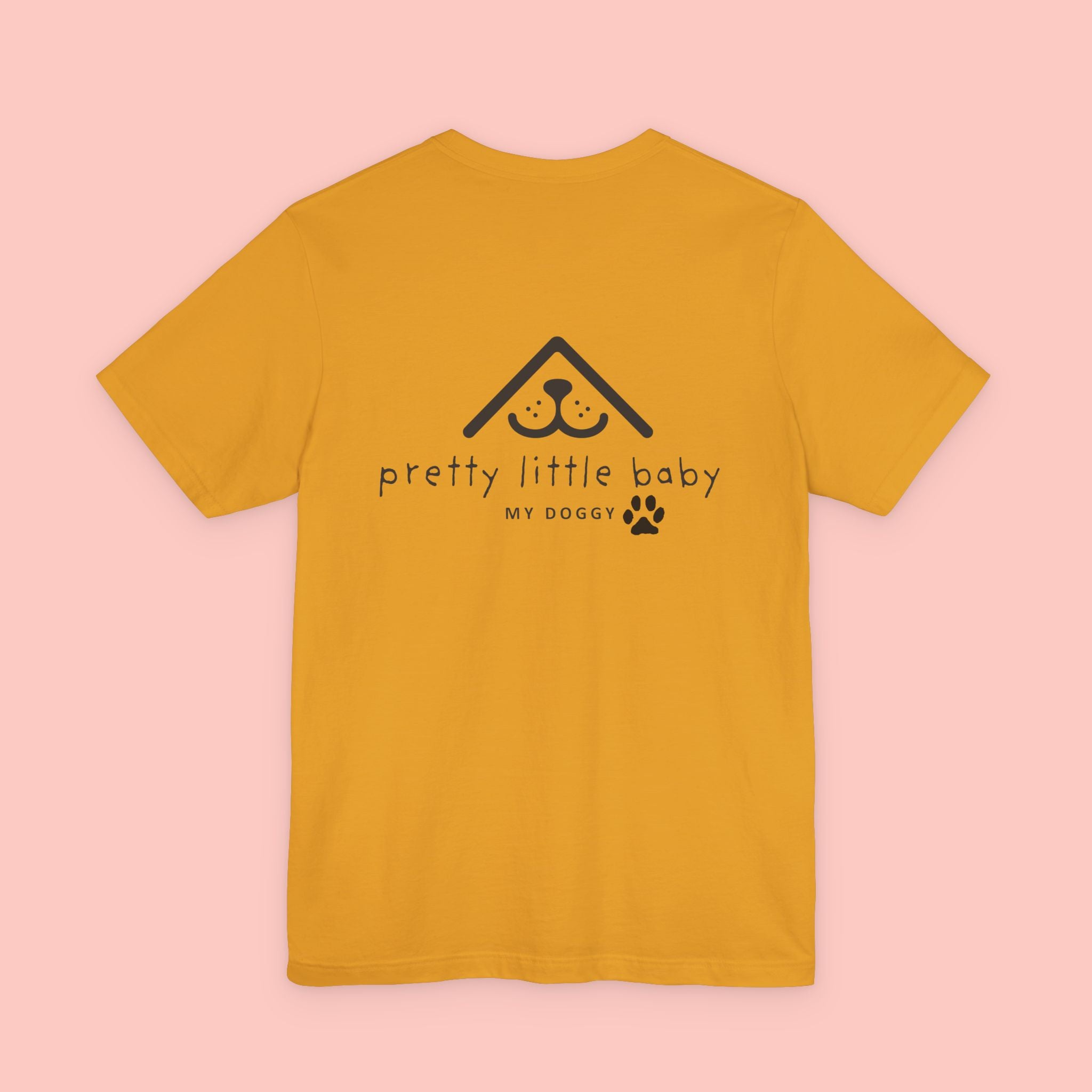 Pretty Little Baby Dog Tee - Cute Paw Print Pet Parent T-Shirt