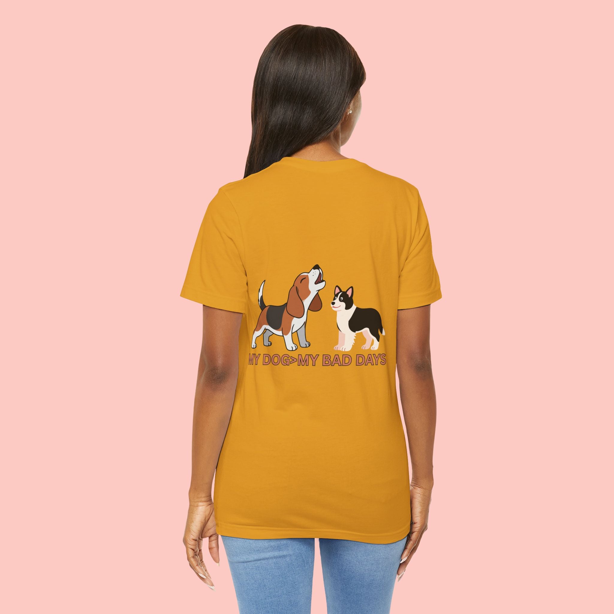 My Dog > My Bad Days T‑Shirt — Cute Dog & Cat Graphic Tee