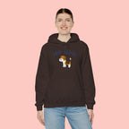 Dog Mom Hoodie — Cute Beagle Graphic Sweatshirt for Pet Lovers