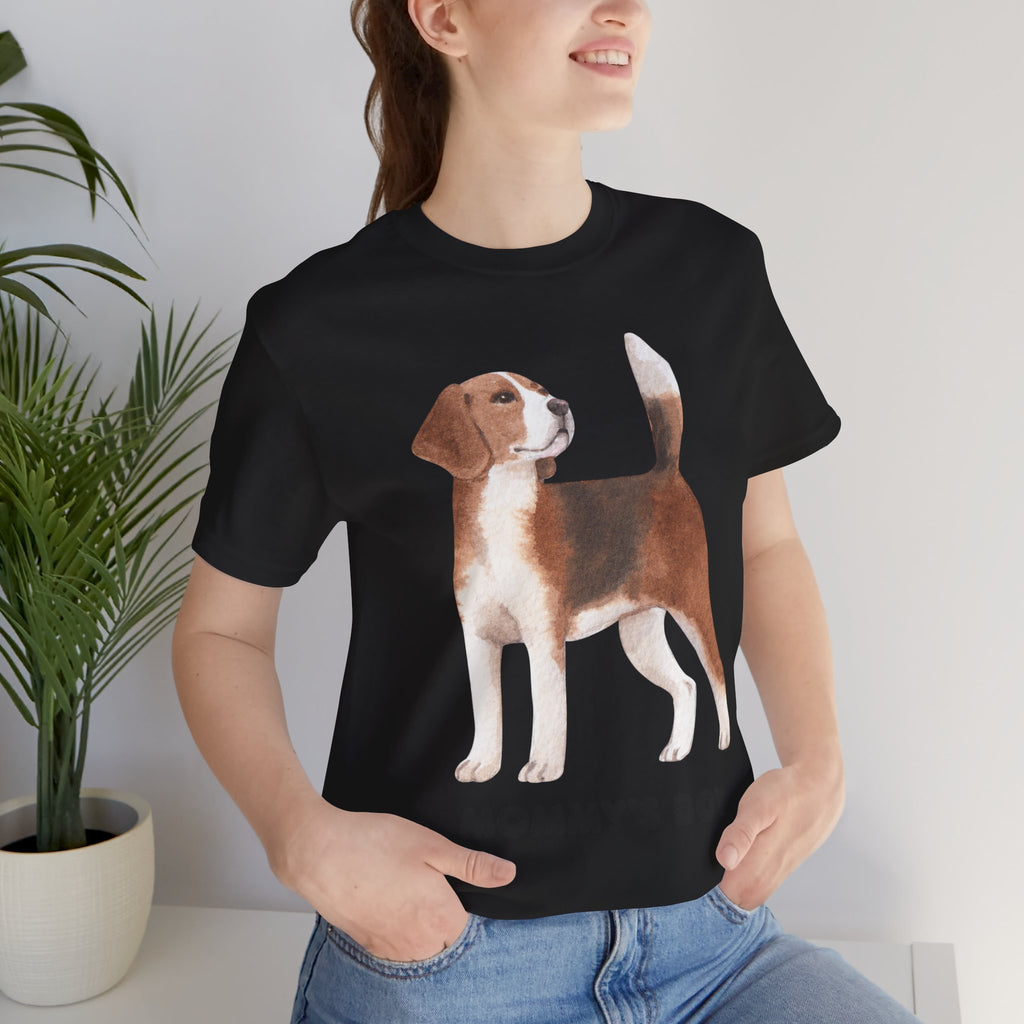 Mommy's Boy Beagle T-Shirt — Cute Dog Lover Tee