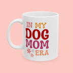 Retro "In My Dog Mom Era" Ceramic Mug – 11oz & 15oz