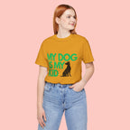 My Dog Is My Kid T-Shirt — Funny Pet Mom/Dad Tee with Sitting Dog Graphic