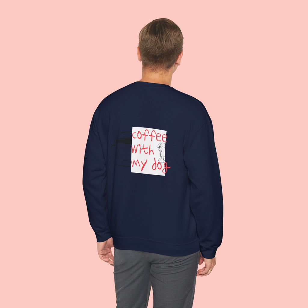 Coffee With My Dog Crewneck Sweatshirt