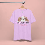 I'm Counting on My Dog T-Shirt — Cute Cavalier Dog Graphic Tee for Dog Lovers
