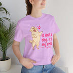 Dog Mom T-Shirt — "It Isn’t a Dog, It Is My Child" Cute Golden Retriever Tee