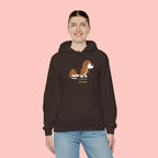 Dog Mom Hoodie — Cute Basset Hound I Love My Dog Mom Sweatshirt