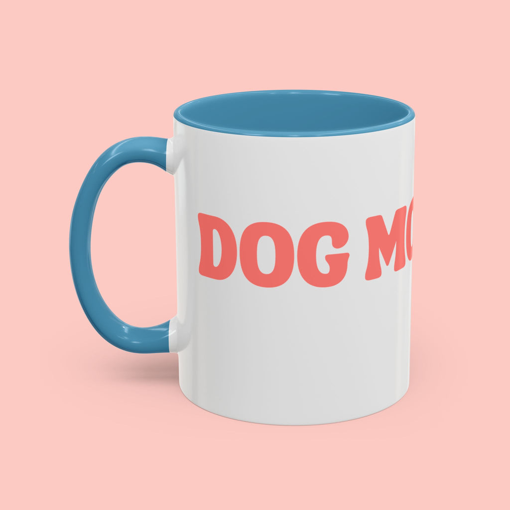 Mom Club Coffee Mug — Cute Paw Print Accent Mug for Dog Moms (11/15 oz)