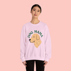 Dog Mama Crewneck Sweatshirt – Cute Golden Retriever Design