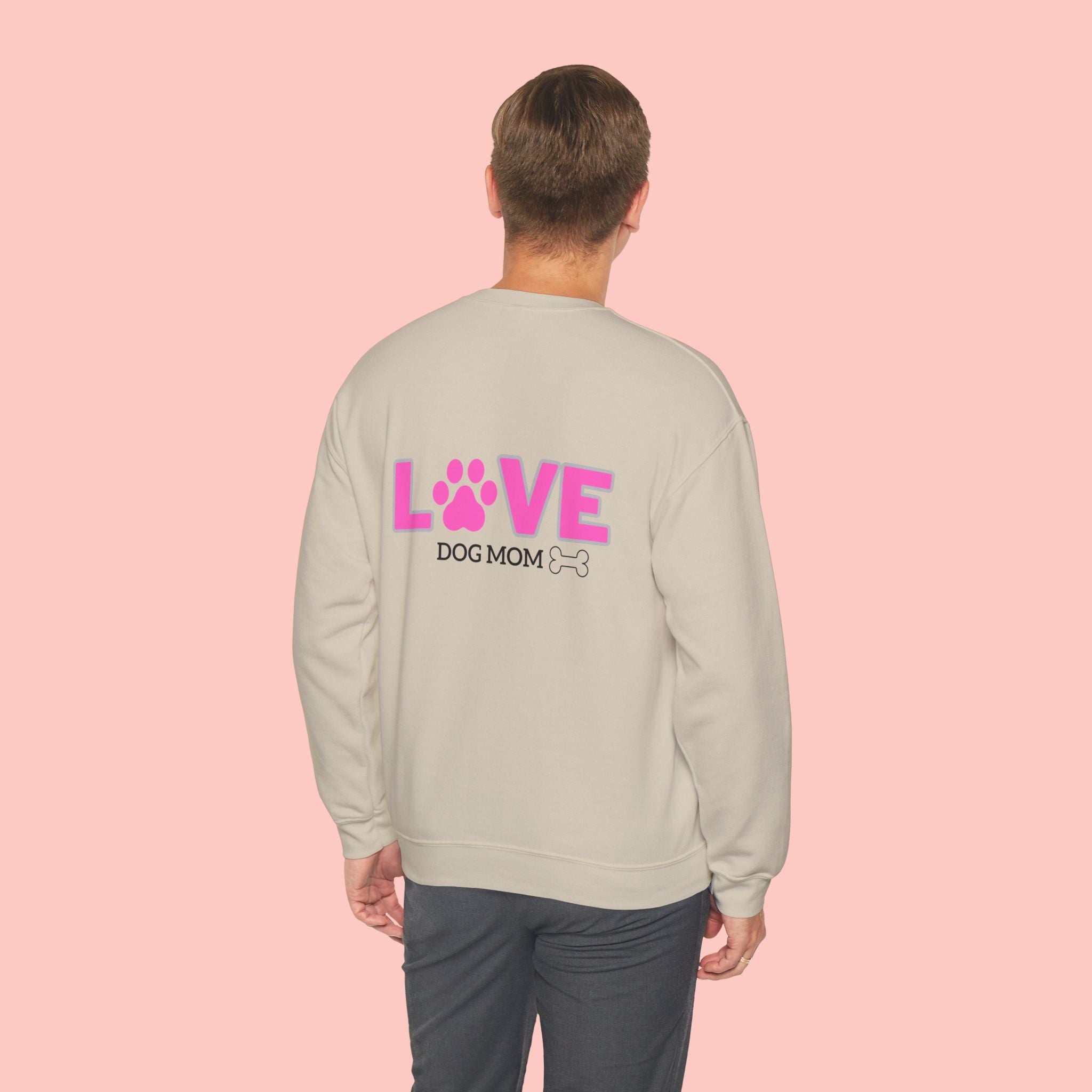Dog Mom Love Crewneck Sweatshirt