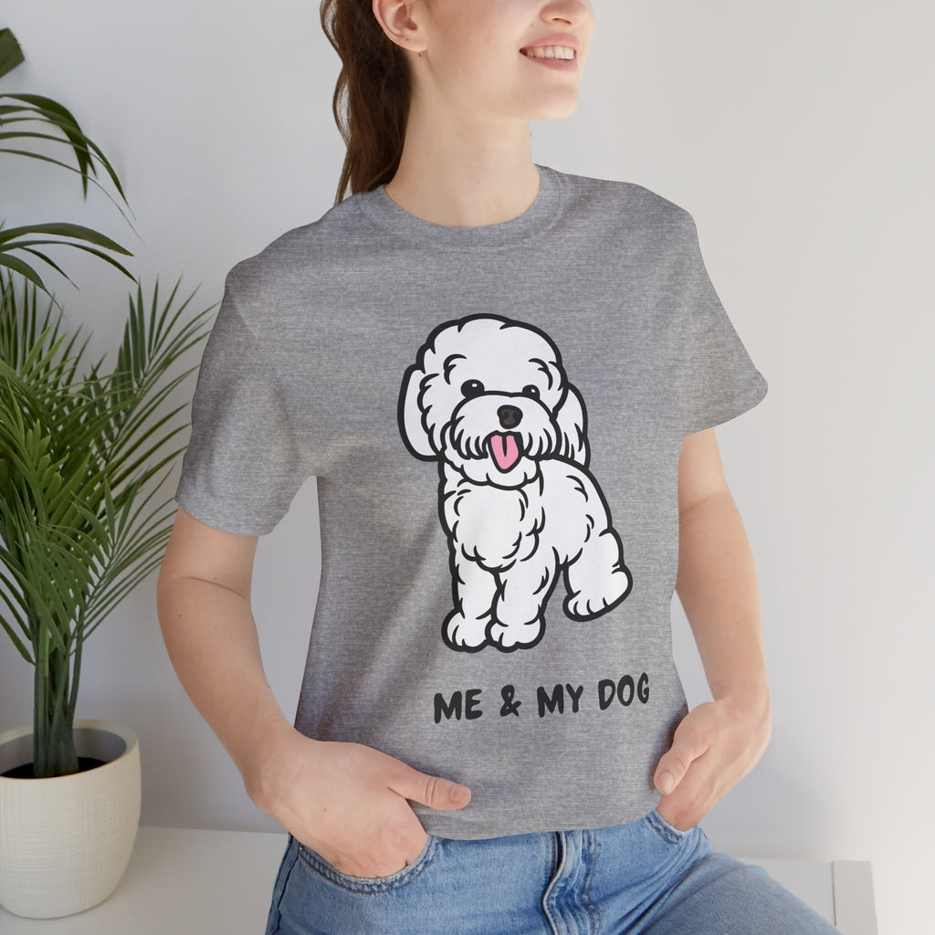 Me & My Dog T-Shirt — Cute Cartoon Puppy Tee for Dog Lovers
