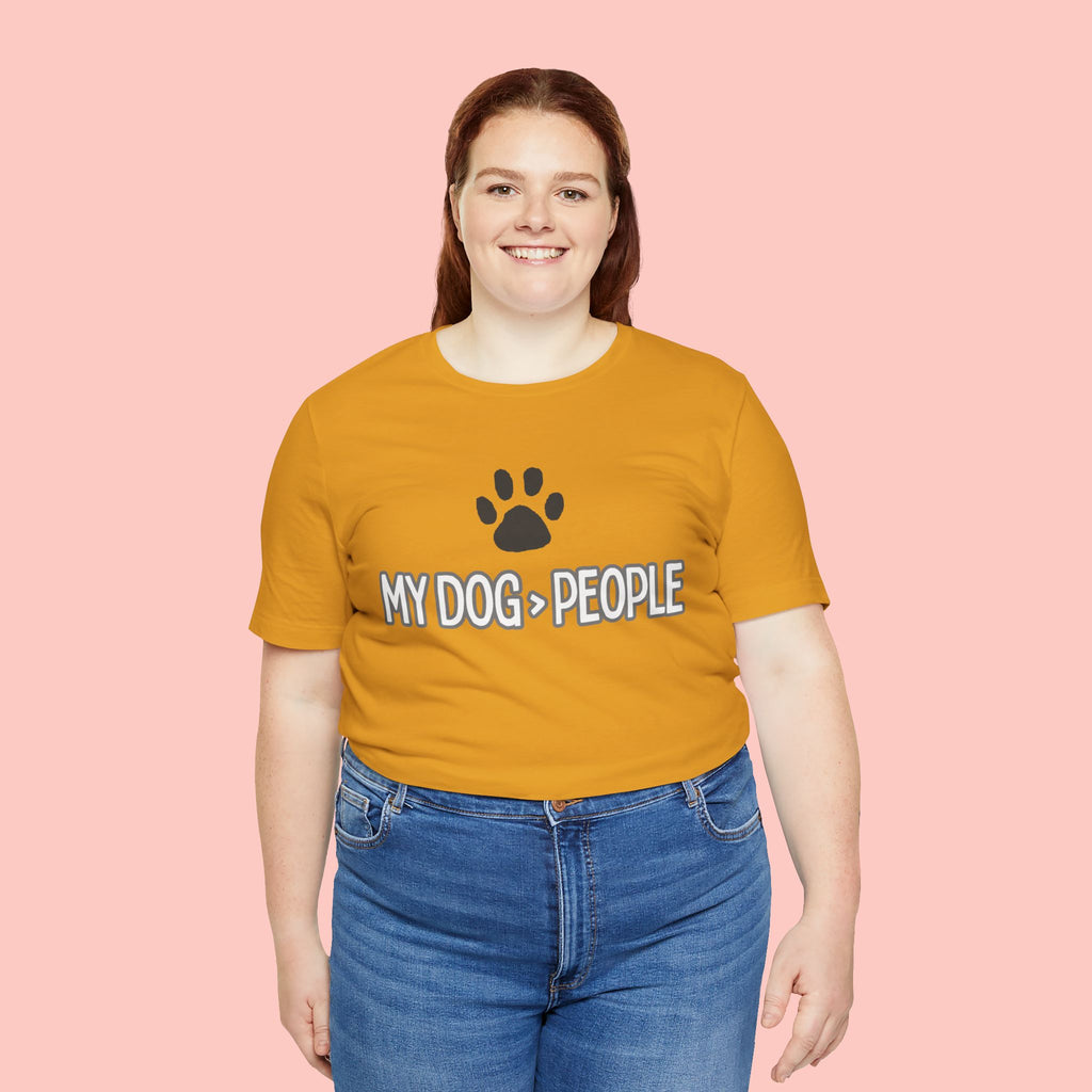 My Dog People T-Shirt — Dog Paw Graphic Tee for Dog Lovers