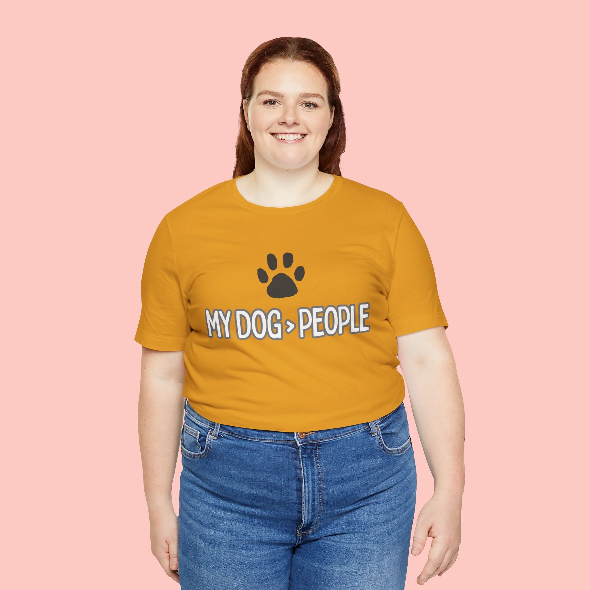 My Dog People T-Shirt — Dog Paw Graphic Tee for Dog Lovers
