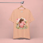 Dog Mom T-Shirt - Cute Woman with Dogs Graphic Tee