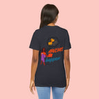 T‑Shirt — "Always Happen" Graphic Tee with Woman & Thought Bubble