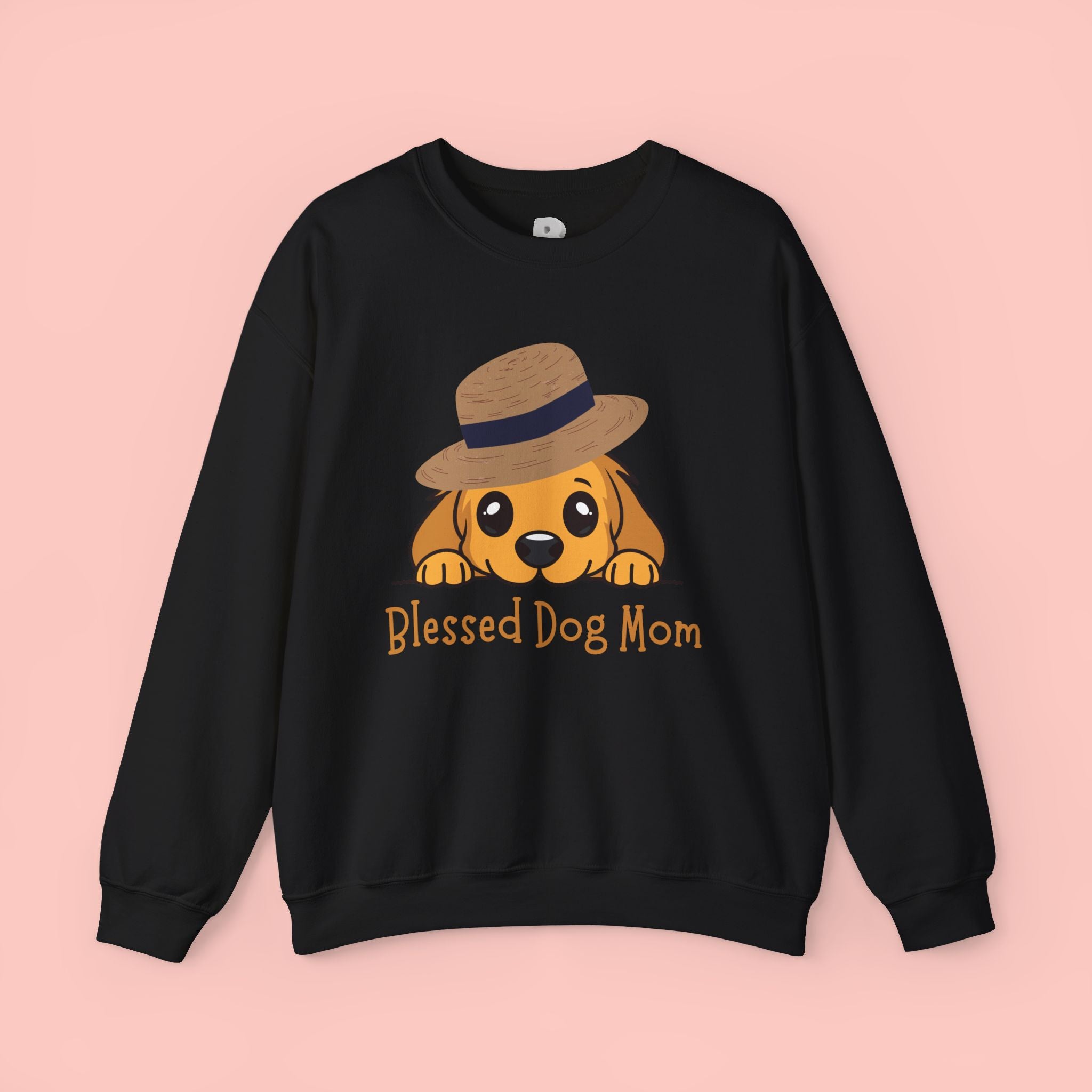 Blessed Dog Mom Sweatshirt — Cute Puppy Mom Crewneck