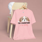 I'm Counting on My Dog T-Shirt — Cute Cavalier Dog Graphic Tee for Dog Lovers