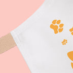 Dog Mom Apron – “Pure Flavor Pure Dog Mom” Paw-Print Kitchen Apron