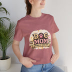 Dog Mom T-Shirt – "Loving My Dog Life" Cute Paw Print Tee for Pet Moms