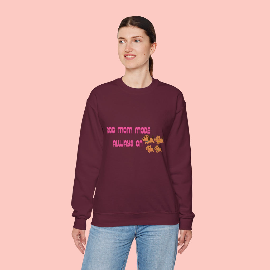 Dog Mom Made — Crewneck Sweatshirt