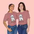 Me & My Dog T-Shirt — Cute Cartoon Puppy Tee for Dog Lovers