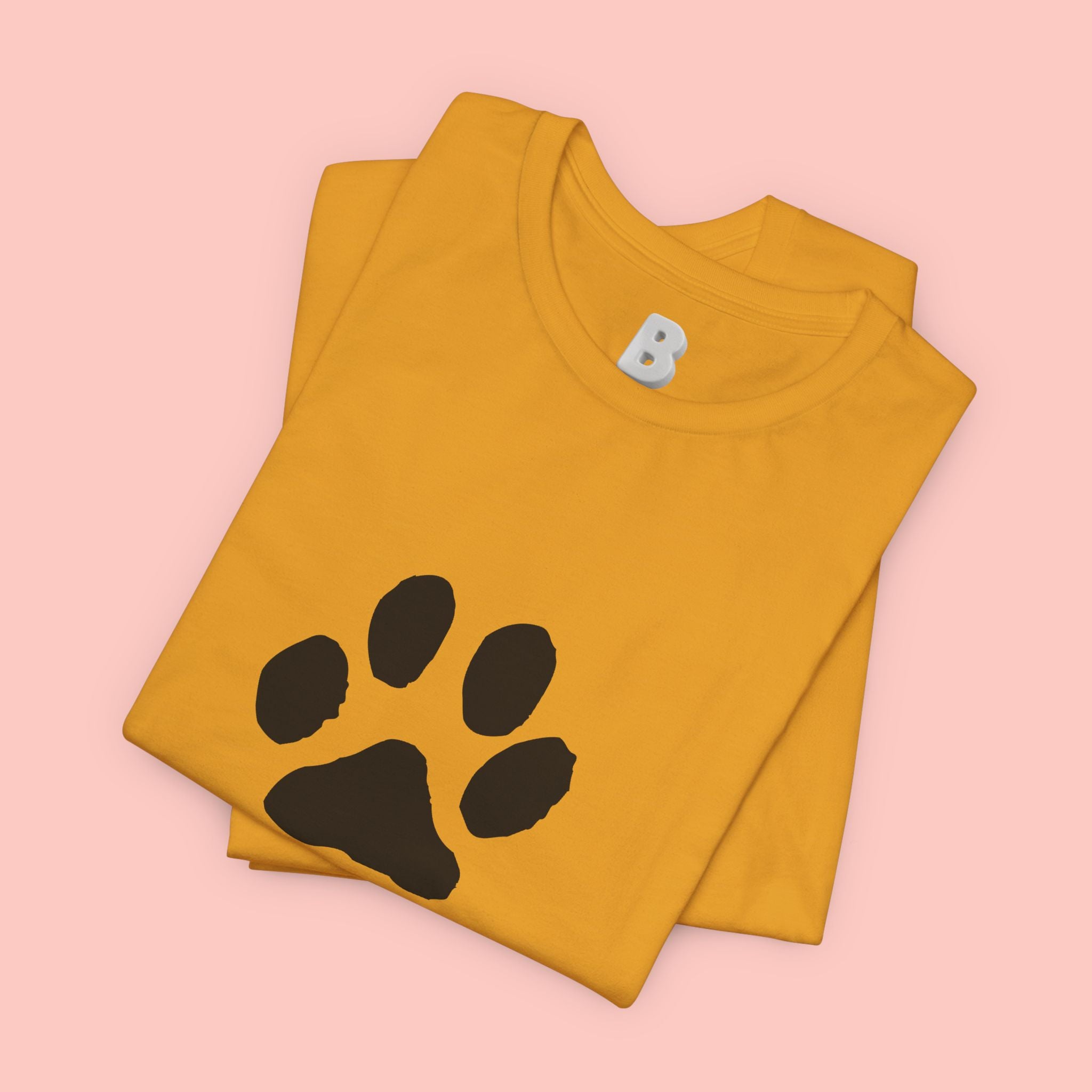 Paw Is My Favourite T‑Shirt — Dog Lover Paw Print Tee