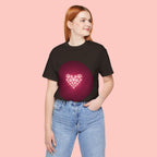 Paw Print Heart T‑Shirt — Cute Pet Lover Tee