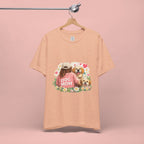 Dog Mom T-Shirt — Cute Floral Puppy Tee for Dog Lovers