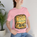 Dog Lovers T‑Shirt – "Dogs Know How to Love Unconditionally" Vintage Design