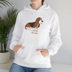 Dog Mom Hoodie — Cute Basset Hound I Love My Dog Mom Sweatshirt