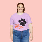 Don’t Mess With A Dog Mom T-Shirt — Paw Print Tee for Dog Lovers