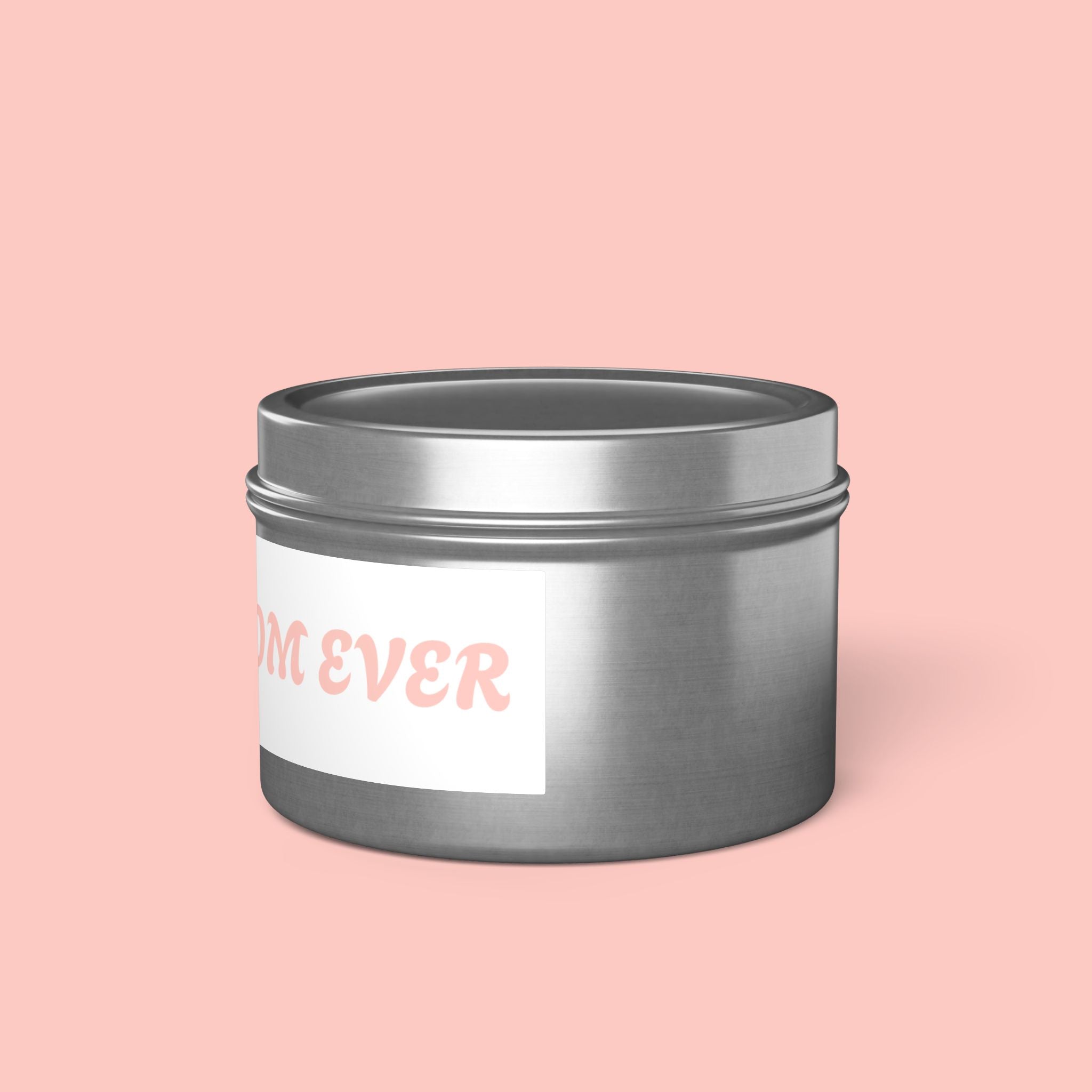Tin Candle — "Best Dog Mom Ever" Scented Tin Candle | Gift for Dog Lovers