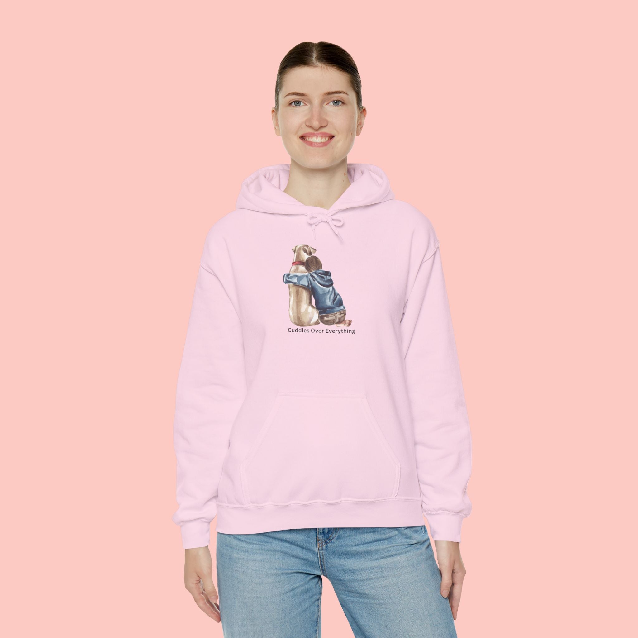 Dog Mom Hoodie — Cozy ‘Couldn’t Chew Your Feelings’ Graphic Sweatshirt