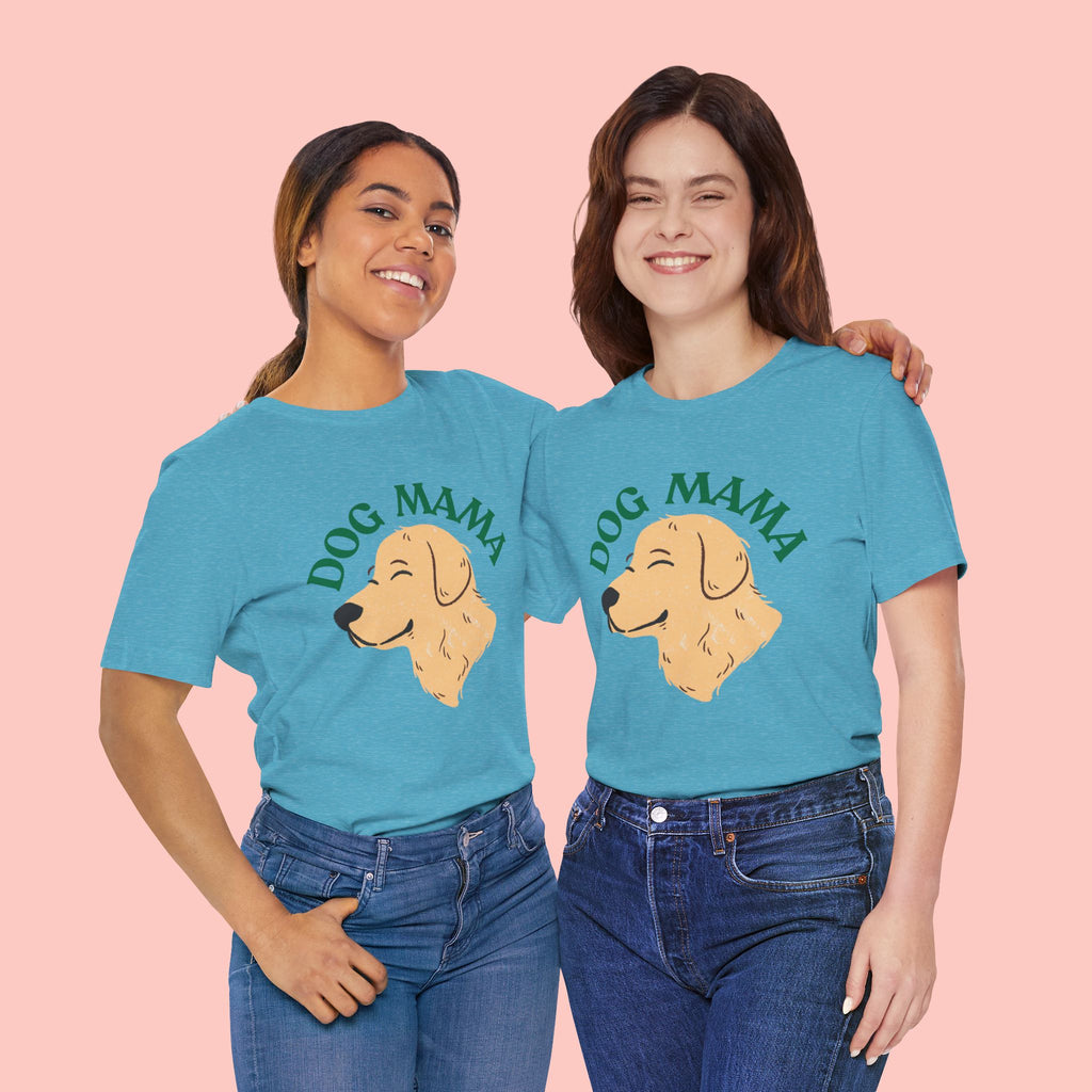 Dog Mama T-Shirt – Golden Retriever Graphic Tee