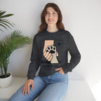 Dog Mom Crewneck Sweatshirt – Paw Hold Design