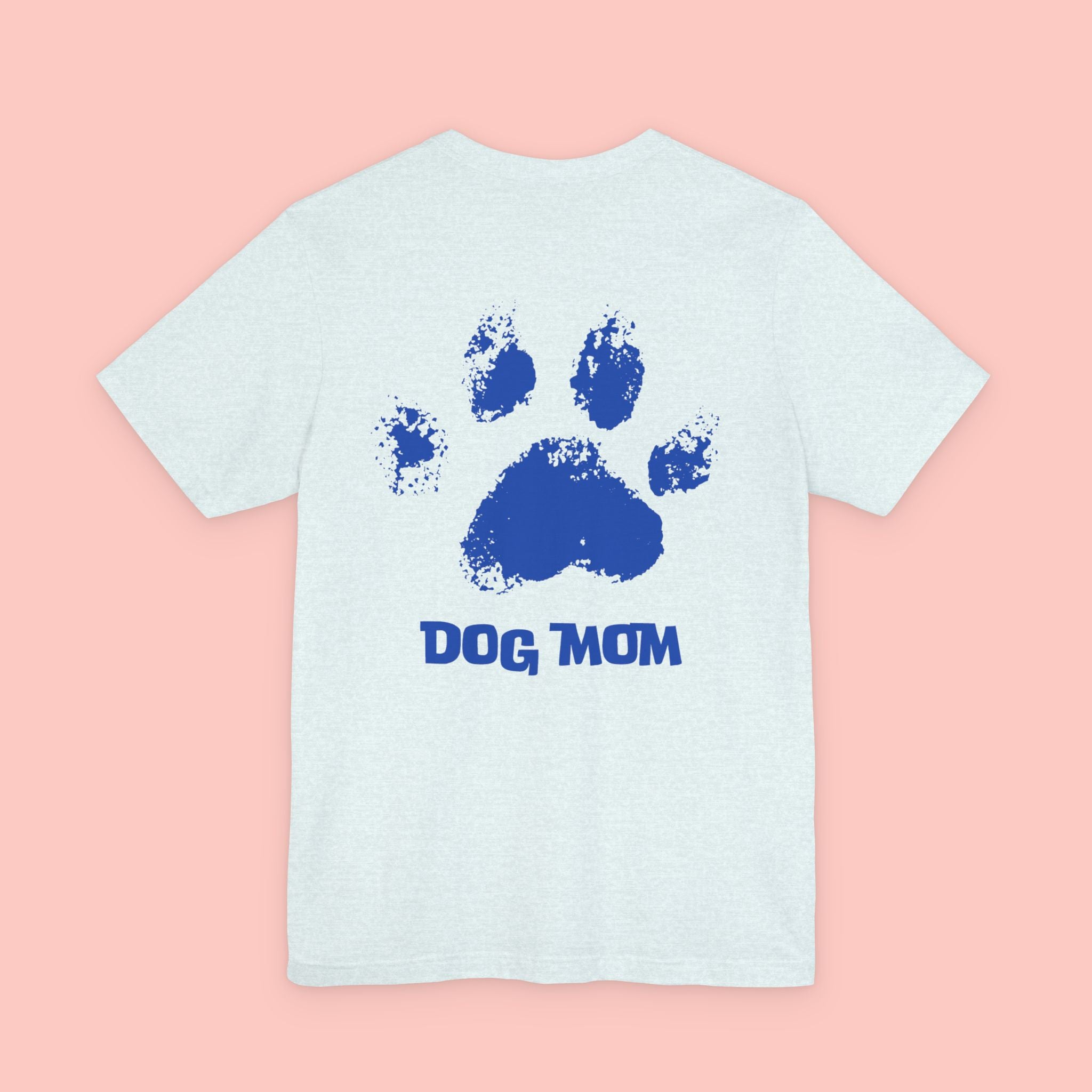 Dog Mom Paw Print T-Shirt
