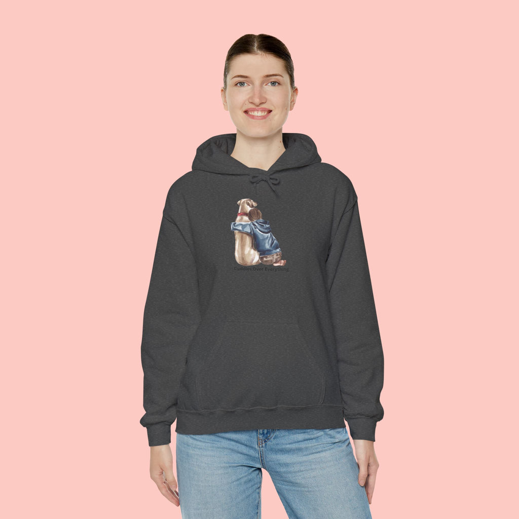 Dog Mom Hoodie — Cozy ‘Couldn’t Chew Your Feelings’ Graphic Sweatshirt