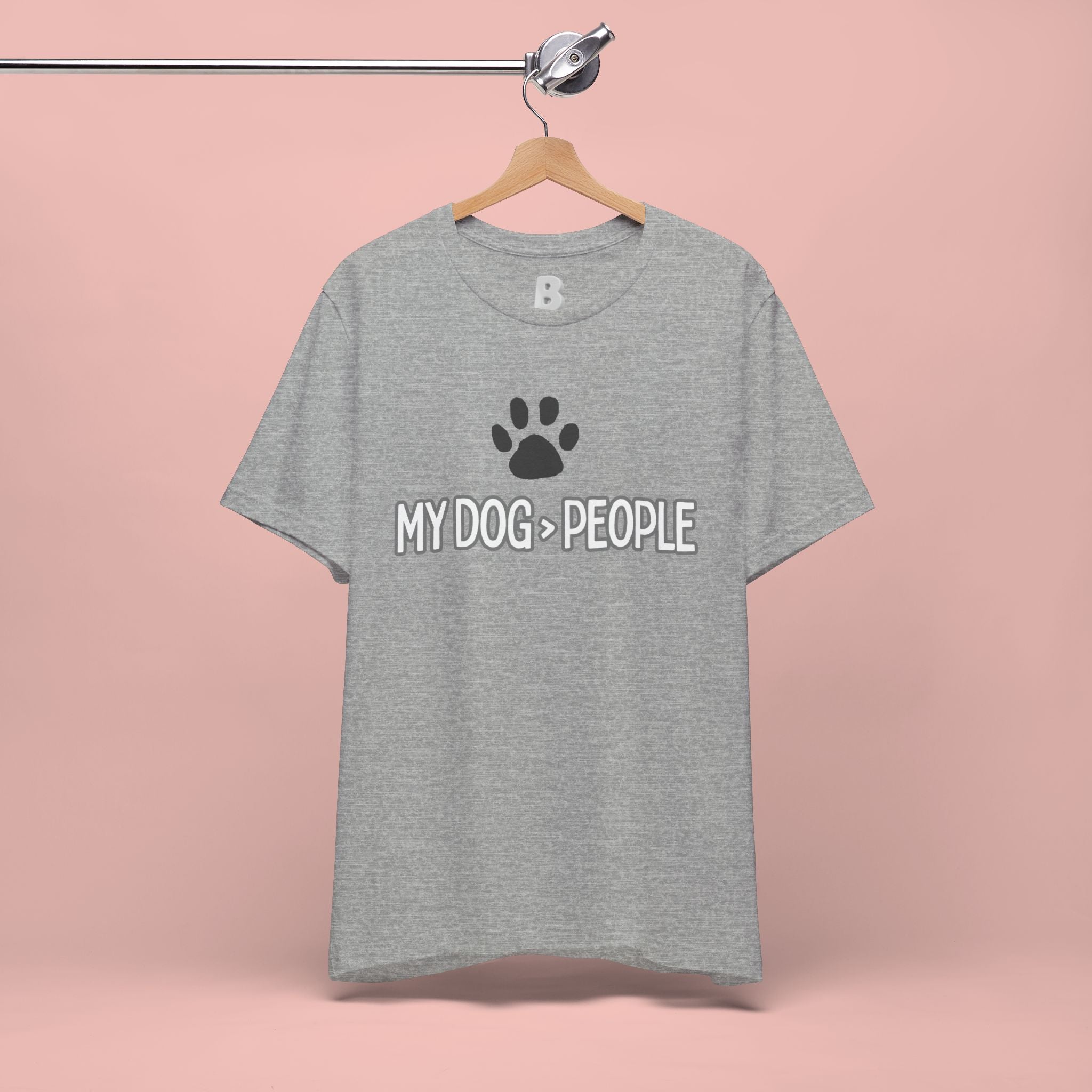 My Dog People T-Shirt — Dog Paw Graphic Tee for Dog Lovers