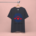 Dog Mama T-Shirt — Cute Paw & Heart Graphic Tee for Dog Lovers