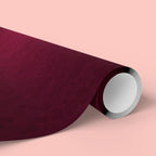 Valentine Heart Lights Wrapping Paper Roll - Romantic Burgundy Gift Wrap