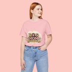 Dog Mom T-Shirt – "Loving My Dog Life" Cute Paw Print Tee for Pet Moms