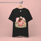 Dog Mom T-Shirt - Cute Woman with Dogs Graphic Tee