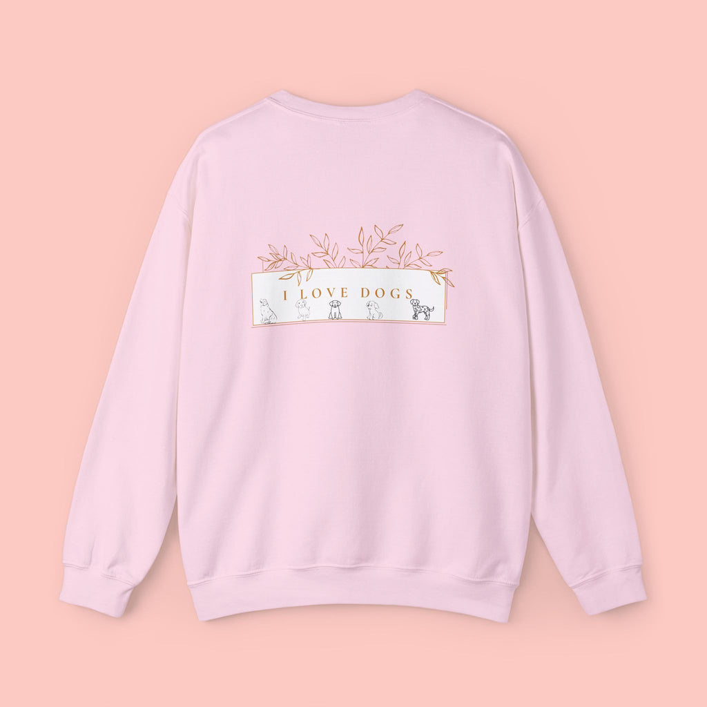 I Love Dogs Crewneck Sweatshirt