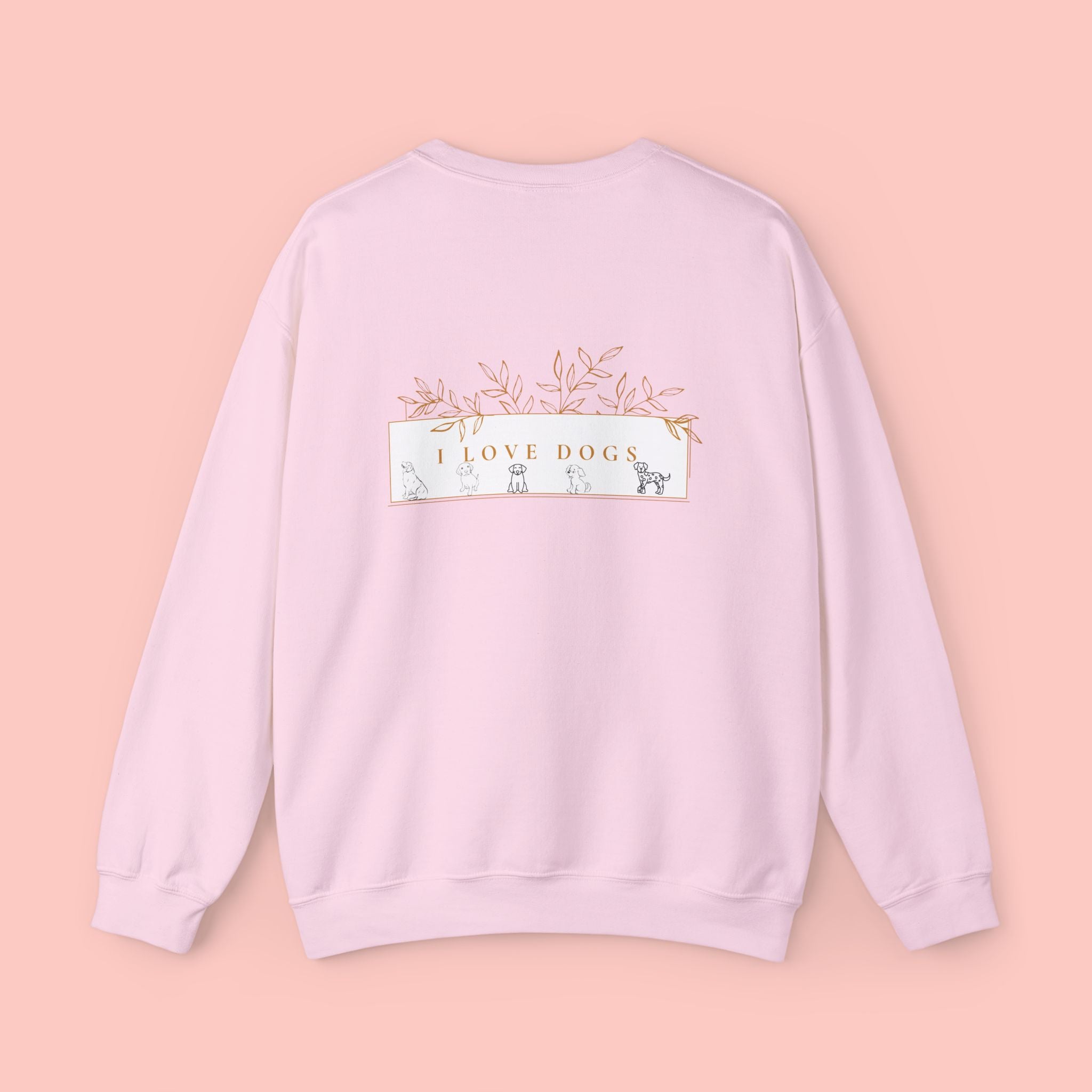I Love Dogs Crewneck Sweatshirt