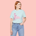 T-Shirt — "My Dog Is My Baby" Pink Dachshund Tee