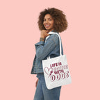 Life Is Better With Dogs Canvas Tote Bag