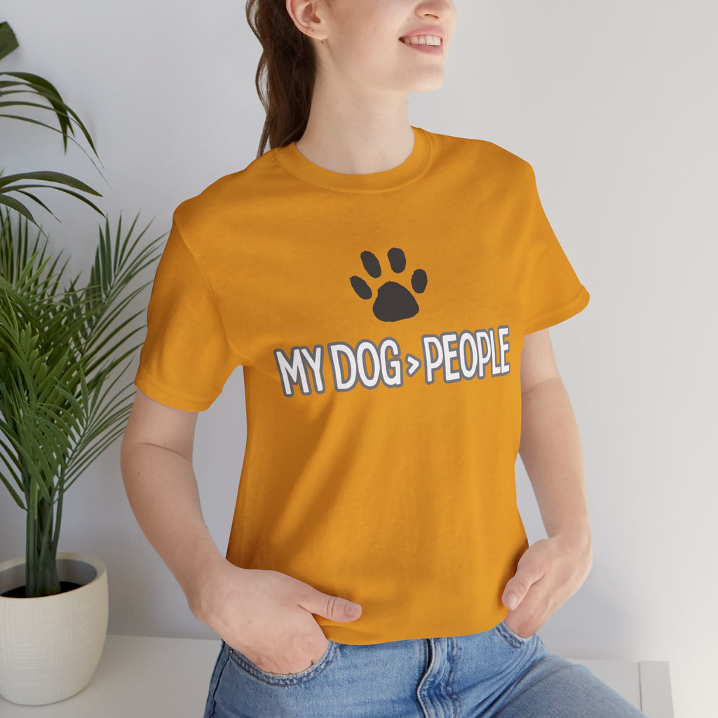 My Dog People T-Shirt — Dog Paw Graphic Tee for Dog Lovers